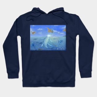 Hunting Plesiosaur Hoodie